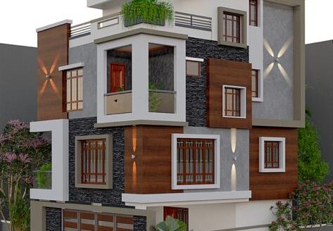 4 BHK nortwest corner