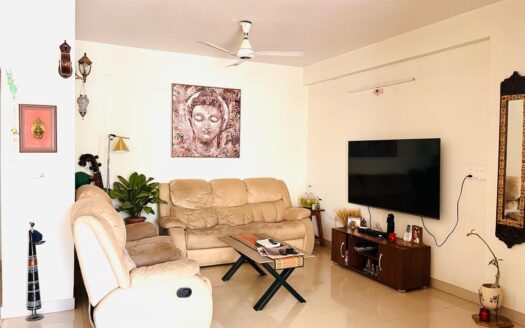 3BHK 3 Bed room in gated community apartment